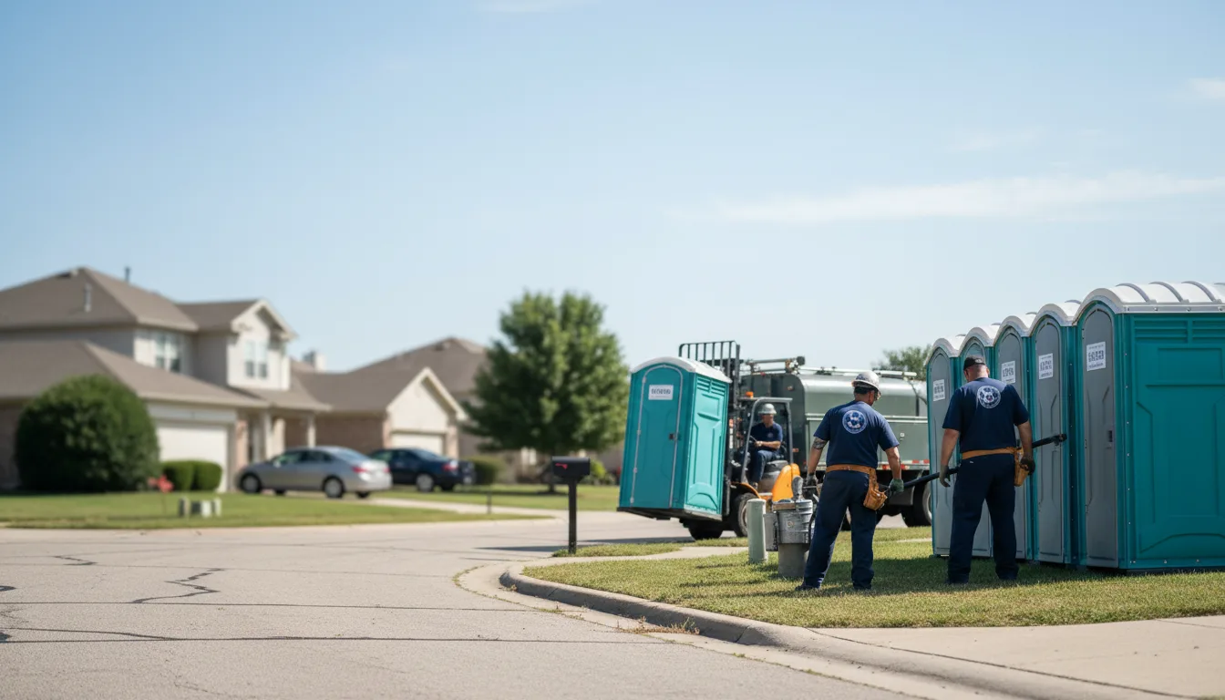 Porta Potty Rental in Krebs, OK near me